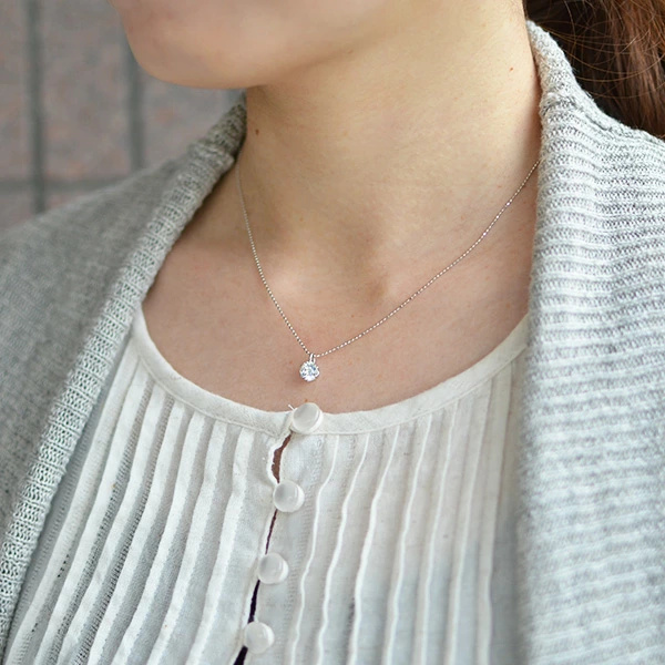 umu -アム- FINE JEWELRY STUIDIOK18 キュービックジルコニア ペンダントトップ 「sempre」pn0106_i2.jpg