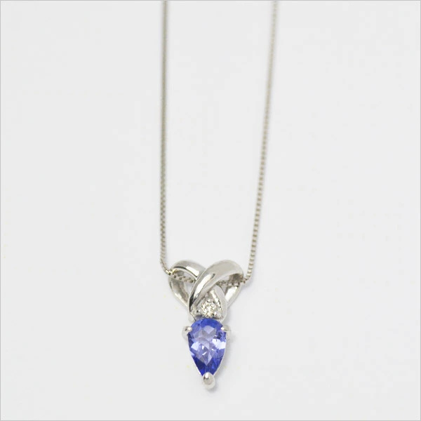 umu -アム- FINE JEWELRY STUIDIOK18 タンザナイト ダイヤモンド ペンダントトップpn0107_m.jpg