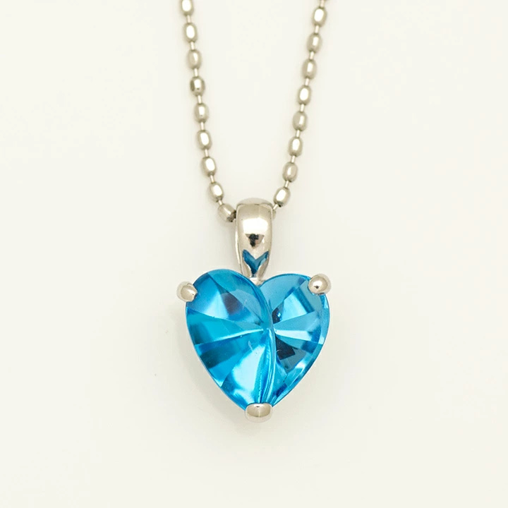 umu -アム- FINE JEWELRY STUIDIOK18 ブルートパーズ ハート ペンダントpn0124_m.jpg