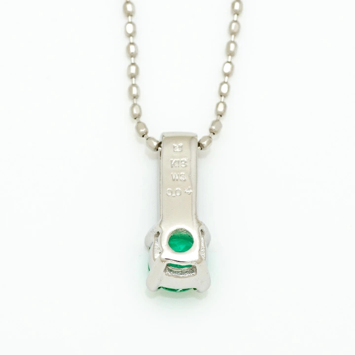 umu -アム- FINE JEWELRY STUIDIOエメラルド ダイヤモンド ペンダントトップ 「fiorito」pn0126_u.jpg