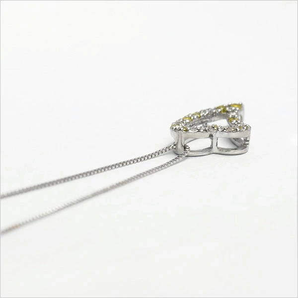 umu -アム- FINE JEWELRY STUIDIOK18 カナリー ダイヤモンド ハート ペンダントトップpn0141_s.jpg