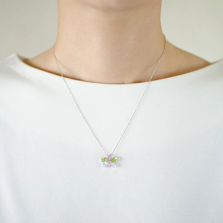 umu -アム- FINE JEWELRY STUIDIOK10 ペリドット ブルームーンストーン バタフライ ペンダントトップpn0149_i2.jpg