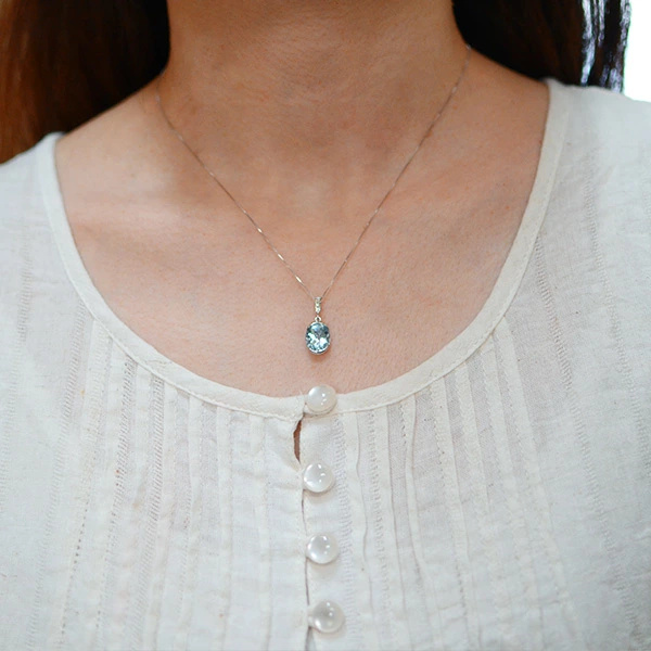 umu -アム- FINE JEWELRY STUIDIOアクアマリン ダイヤモンド ペンダントトップpn0151_i2.jpg