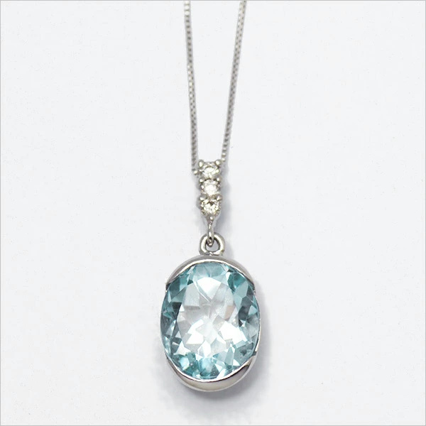 umu -アム- FINE JEWELRY STUIDIOアクアマリン ダイヤモンド ペンダントトップpn0151_m.jpg