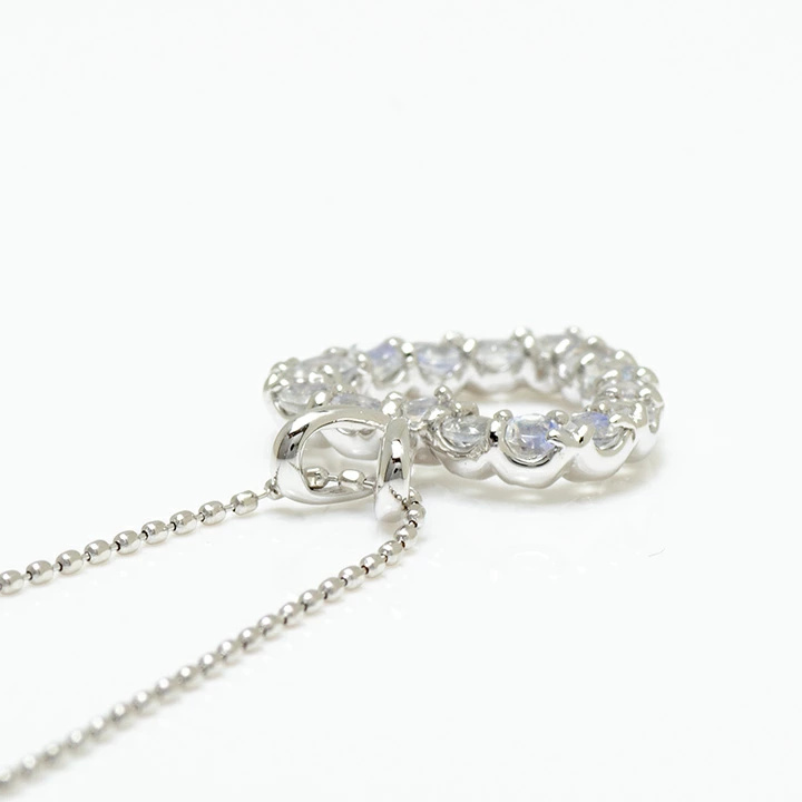 umu -アム- FINE JEWELRY STUIDIOK10 ブルームーンストーン オープンハート ペンダントトップpn0164_s.jpg