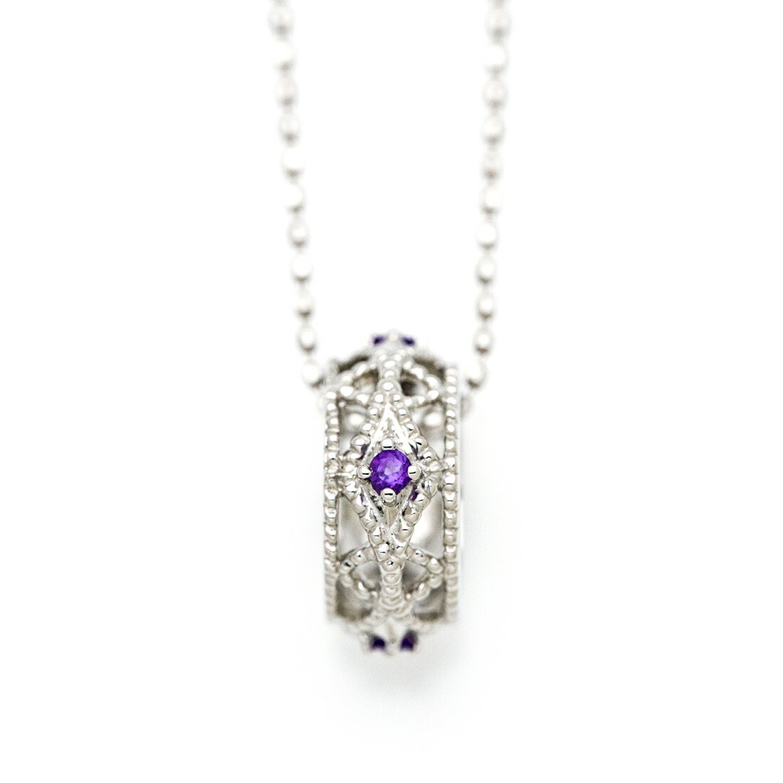 umu -アム- FINE JEWELRY STUIDIOアメシスト ペンダントトップ 「cortile」pn0192_m.jpg