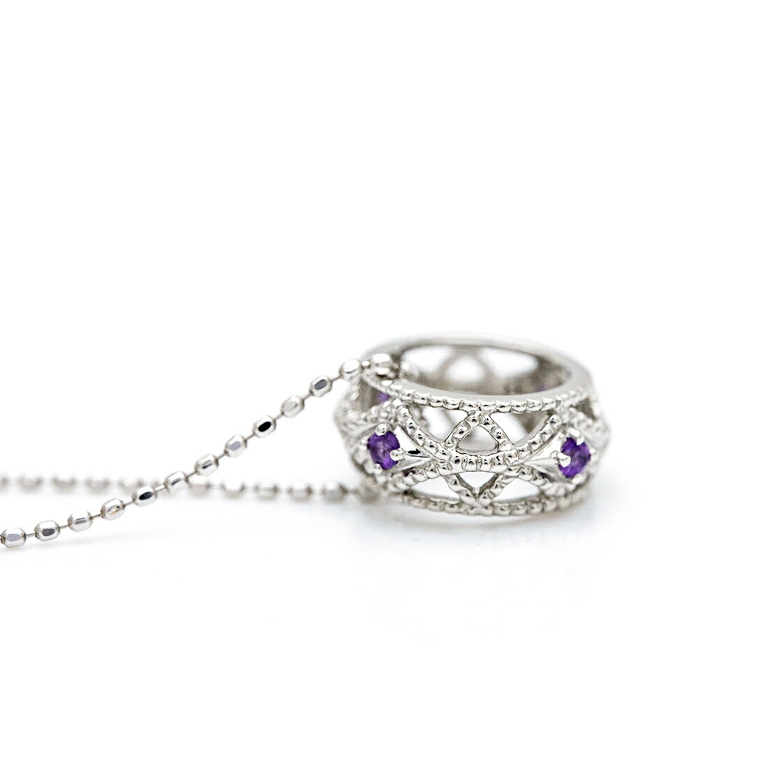 umu -アム- FINE JEWELRY STUIDIOアメシスト ペンダントトップ 「cortile」pn0192_s.jpg