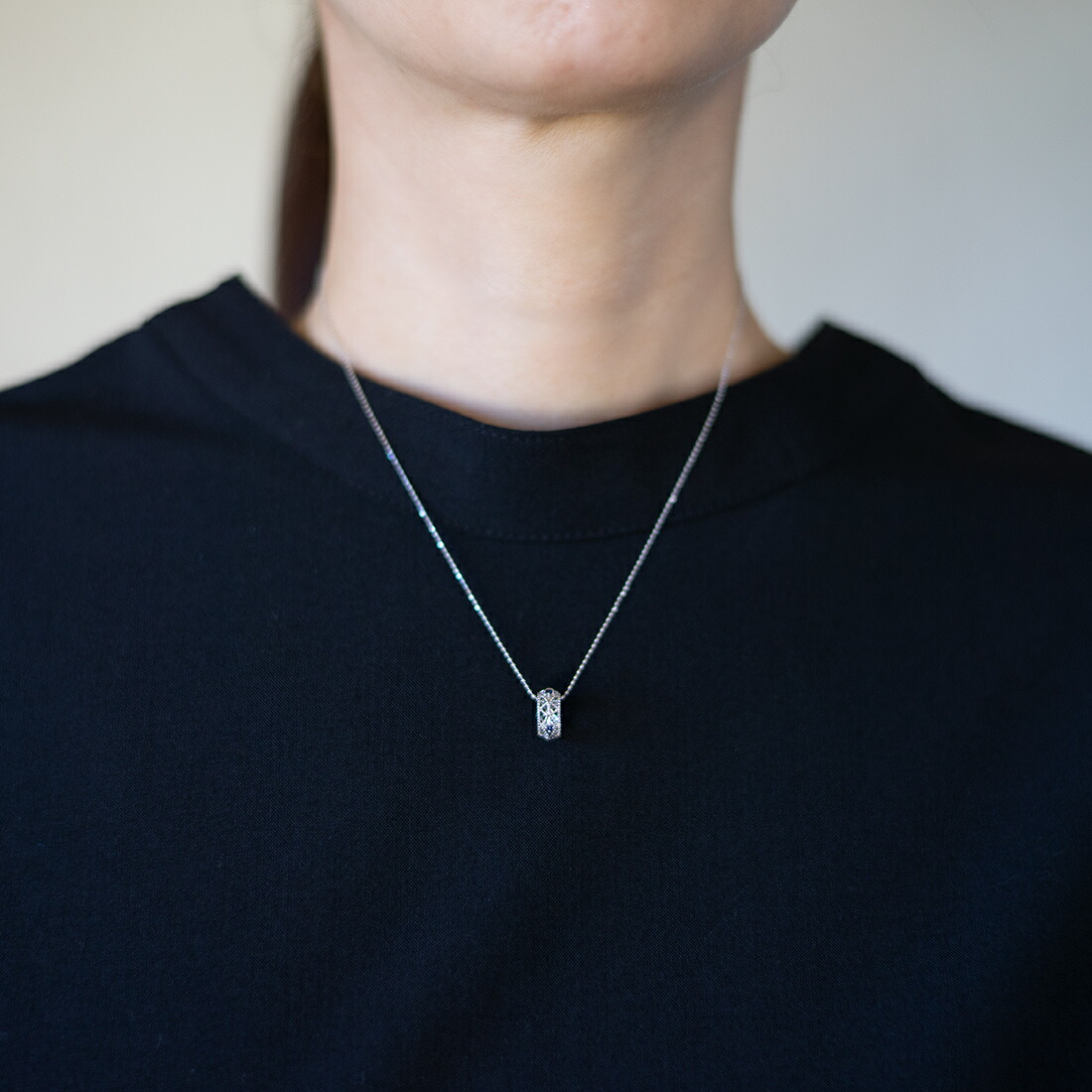 umu -アム- FINE JEWELRY STUIDIOブルーサファイア ペンダントトップ 「cortile」pn0196_i2.jpg