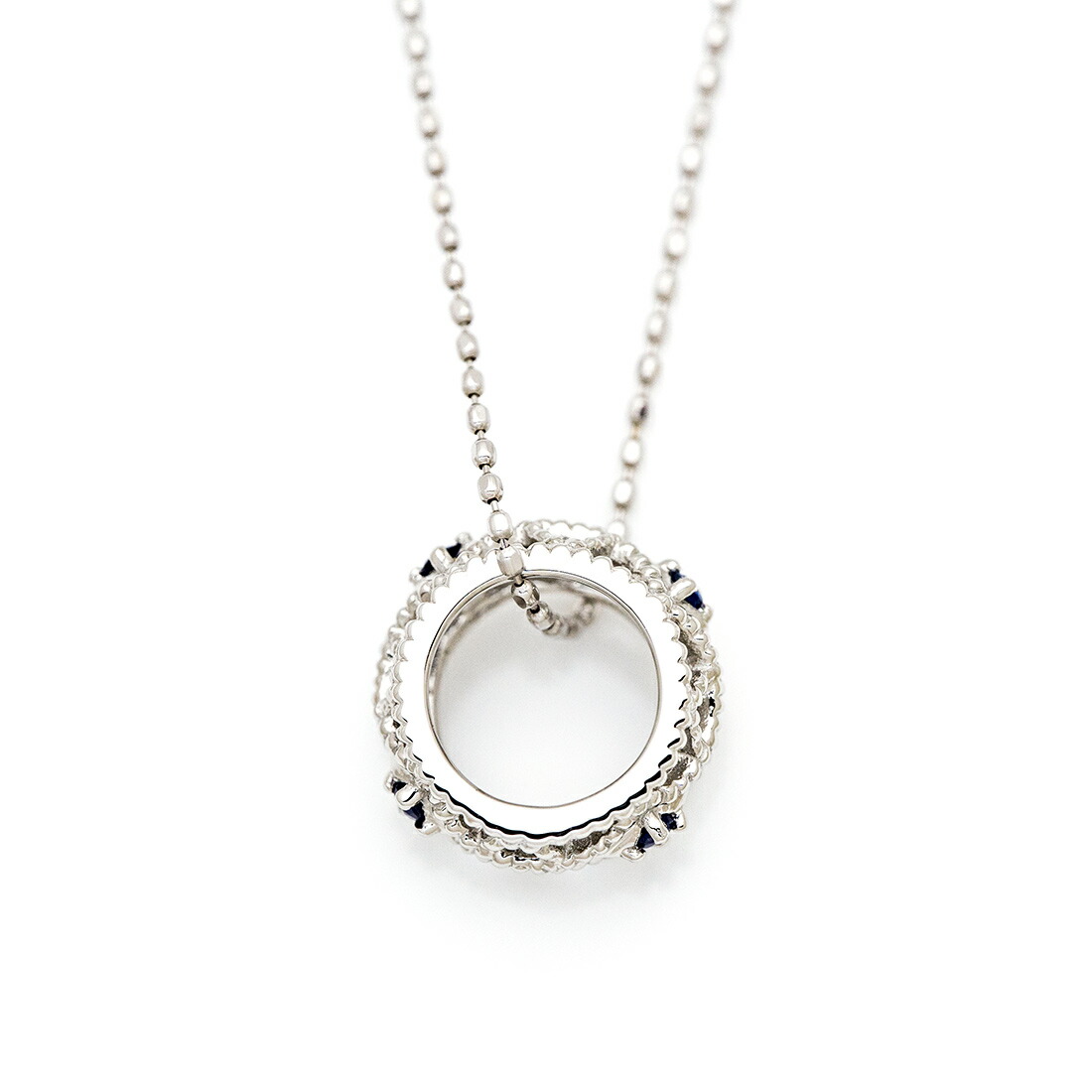 umu -アム- FINE JEWELRY STUIDIOブルーサファイア ペンダントトップ 「cortile」pn0196_u.jpg