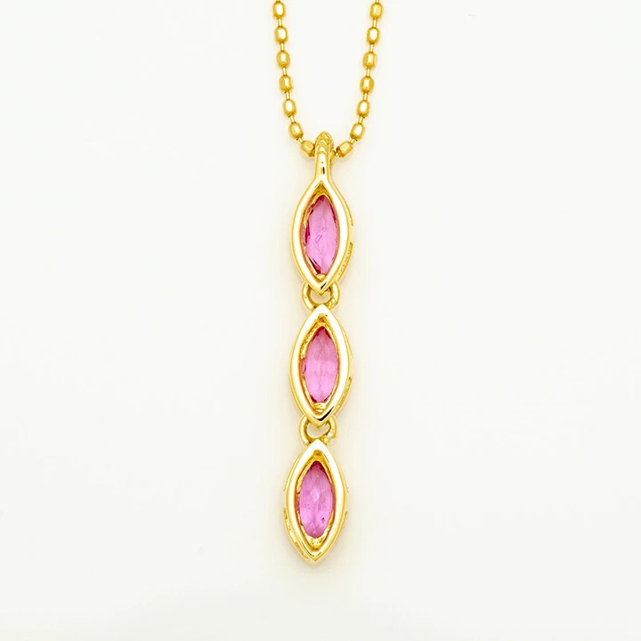 umu -アム- FINE JEWELRY STUIDIOマーキス ピンクトルマリン ペンダントpn0201_u.jpg