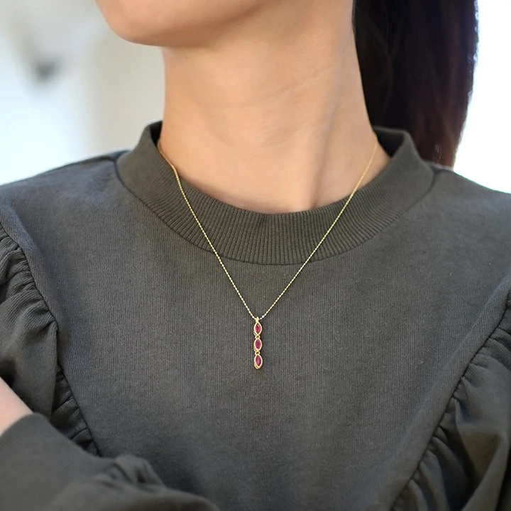 umu -アム- FINE JEWELRY STUIDIOマーキス ルビー ペンダントpn0203_i3.jpg