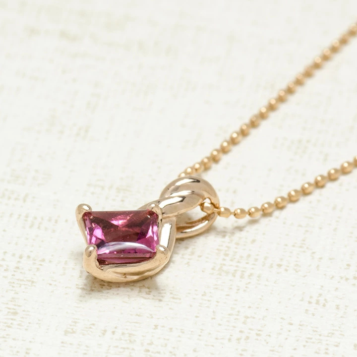 umu -アム- FINE JEWELRY STUIDIOK18 ピンクトルマリン ペンダントトップ 「liana」pn0204_kanban2.jpg