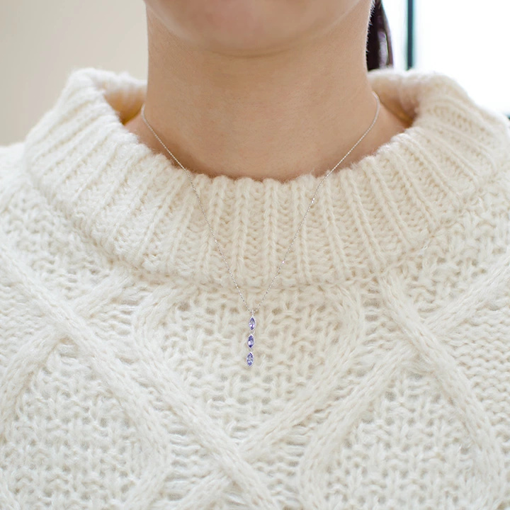 umu -アム- FINE JEWELRY STUIDIOマーキス タンザナイト ペンダントpn0219_i2.jpg