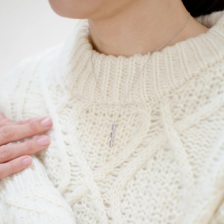 umu -アム- FINE JEWELRY STUIDIOマーキス タンザナイト ペンダントpn0219_i3.jpg