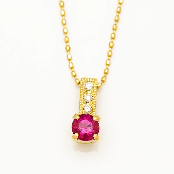 umu -アム- FINE JEWELRY STUIDIOルベライト ダイヤモンド ペンダントトップ 「fiorito」pn0221_m.jpg
