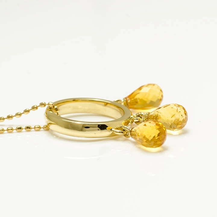 umu -アム- FINE JEWELRY STUIDIOブリオレット シトリン ペンダントトップpn0228_s.jpg