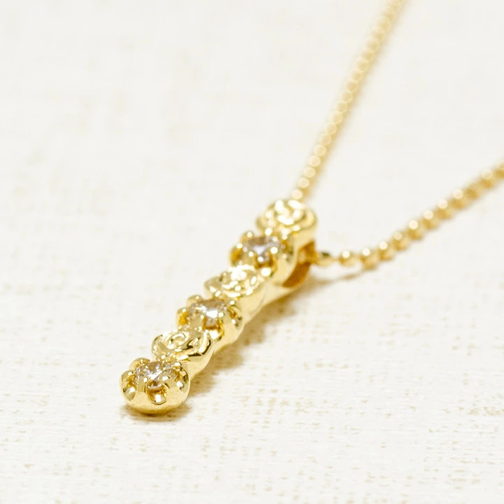 umu -アム- FINE JEWELRY STUIDIOK18 ダイヤモンド バラモチーフ ペンダントトップ 「rosa」pn0246_kanban2.jpg