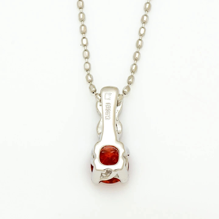 umu -アム- FINE JEWELRY STUIDIOアンデシン バラモチーフ ペンダントトップ 「rosa」pn0253_u.jpg