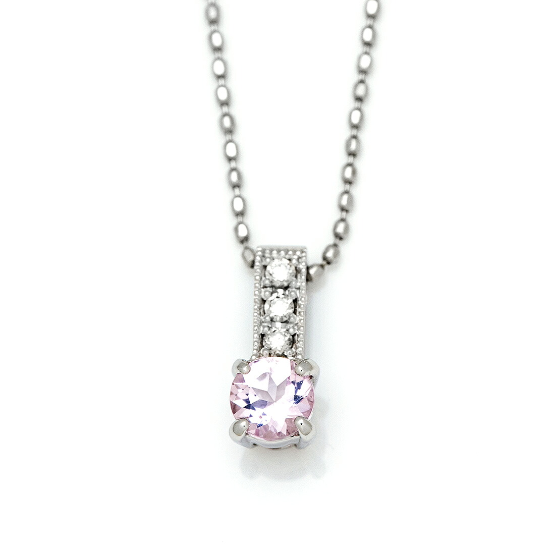 umu -アム- FINE JEWELRY STUIDIOモルガナイト ダイヤモンド ペンダントトップ 「fiorito」pn0267_m.jpg