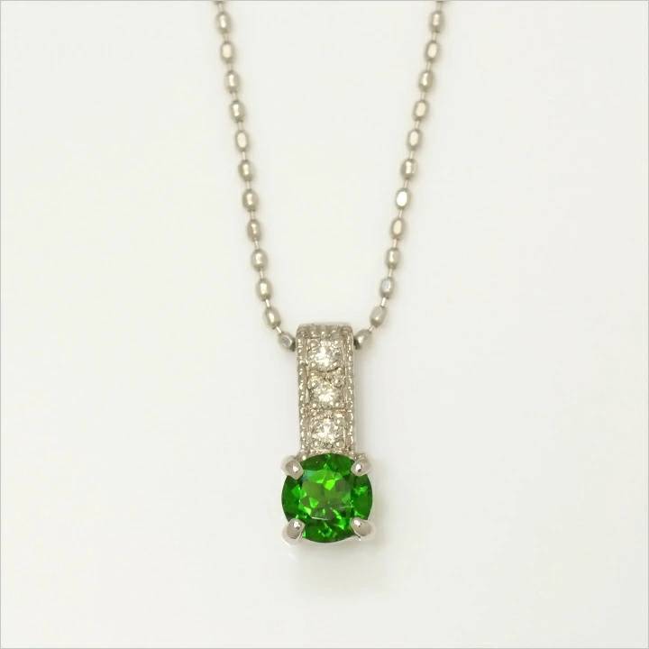 umu -アム- FINE JEWELRY STUIDIOクロムダイオプサイト ダイヤ ペントップ 「fiorito」pn0268_m.jpg