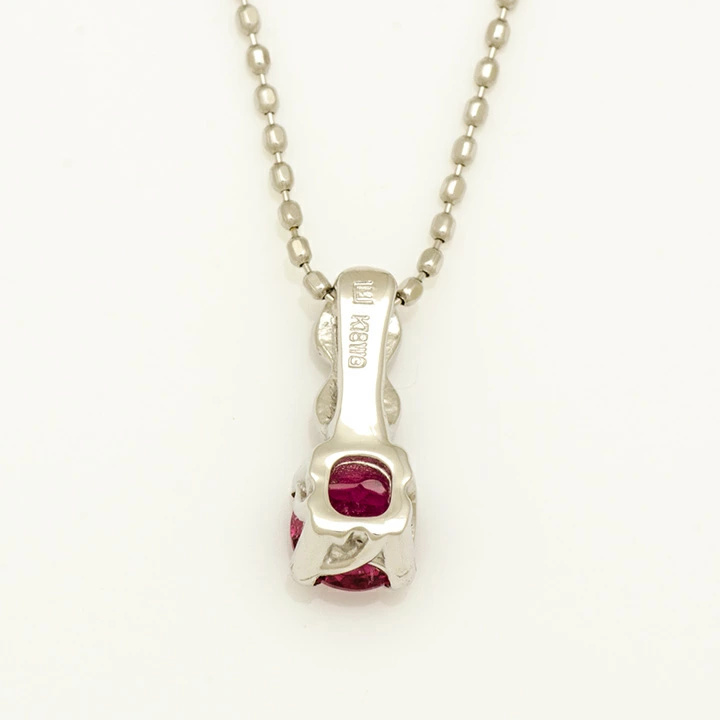 umu -アム- FINE JEWELRY STUIDIOルベライト バラモチーフ ペンダントトップ 「rosa」pn0271_u.jpg