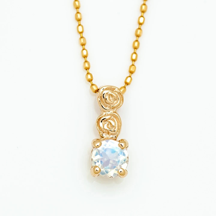 umu -アム- FINE JEWELRY STUIDIOブルームーンストーン バラ ペンダントトップ 「rosa」pn0272_m.jpg