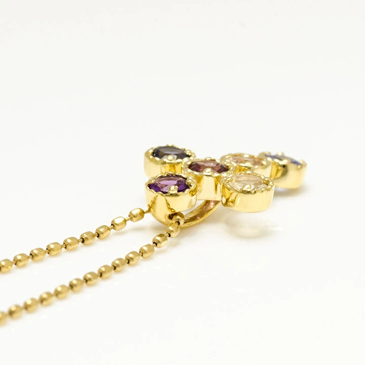umu -アム- FINE JEWELRY STUIDIOスイートカラー クロスモチーフ ペンダントトップ 「dolce」pn0285_s.jpg