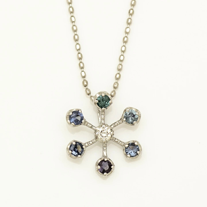 umu -アム- FINE JEWELRY STUIDIOカラーチェンジガーネット ダイヤモンド ペンダントトップ 「neve」pn0296_m.jpg