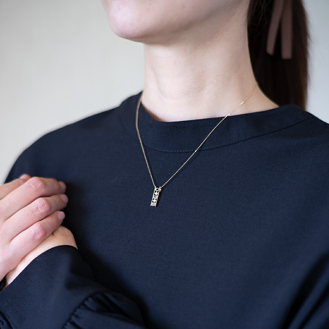 umu -アム- FINE JEWELRY STUIDIOカラーチェンジガーネット ダイヤ ペントップ 「blonda」pn0297_i3.jpg