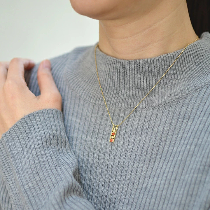 umu -アム- FINE JEWELRY STUIDIOレディッシュサファイア ダイヤ ペントップ 「blonda」pn0300_i3.jpg