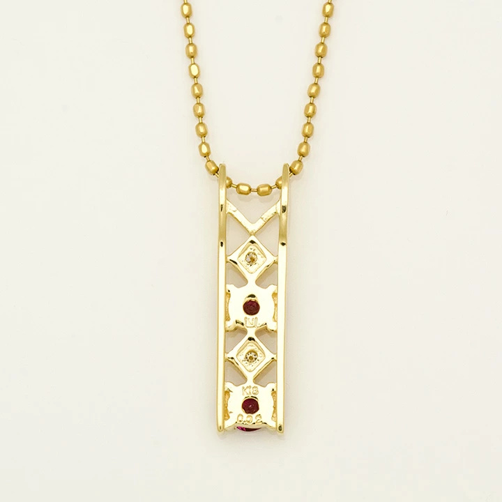 umu -アム- FINE JEWELRY STUIDIOルベライト ダイヤモンド ペンダントトップ 「blonda」pn0303_u.jpg