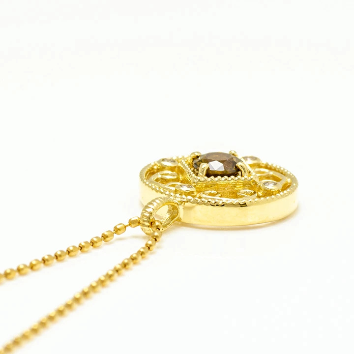 umu -アム- FINE JEWELRY STUIDIOスフェーン ダイヤモンド ペンダントトップ 「valzer」pn0309_s.jpg