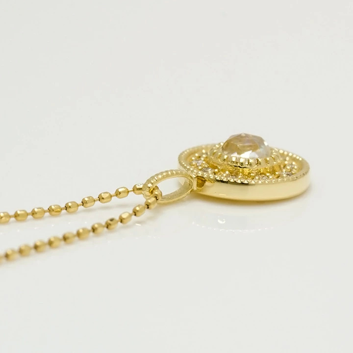 umu -アム- FINE JEWELRY STUIDIOブルームーンストーン ダイヤ ペンダントトップ 「cosmo」pn0316_s.jpg