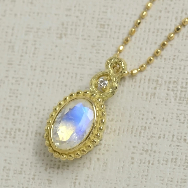 umu -アム- FINE JEWELRY STUIDIOブルームーンストーン ダイヤ ペントップ 「driade」pn0322_kanban2.jpg