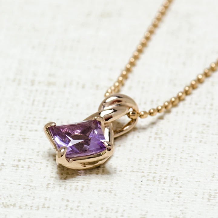 umu -アム- FINE JEWELRY STUIDIOピンクアメシスト ペンダントトップ 「liana」pn0328_kanban2.jpg