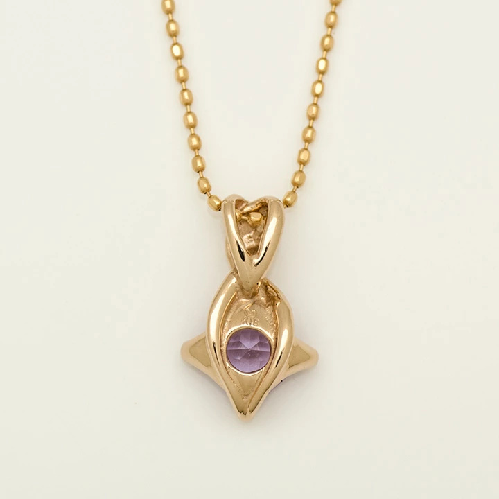 umu -アム- FINE JEWELRY STUIDIOピンクアメシスト ペンダントトップ 「liana」pn0328_u.jpg