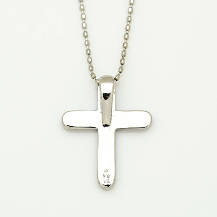 umu -アム- FINE JEWELRY STUIDIOピンクサファイア クロス ペンダントトップ 「croce」pn0335_u.jpg