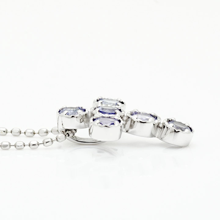 umu -アム- FINE JEWELRY STUIDIOタンザナイト クロスモチーフ ペンダントトップ 「dolce」pn0339_s.jpg