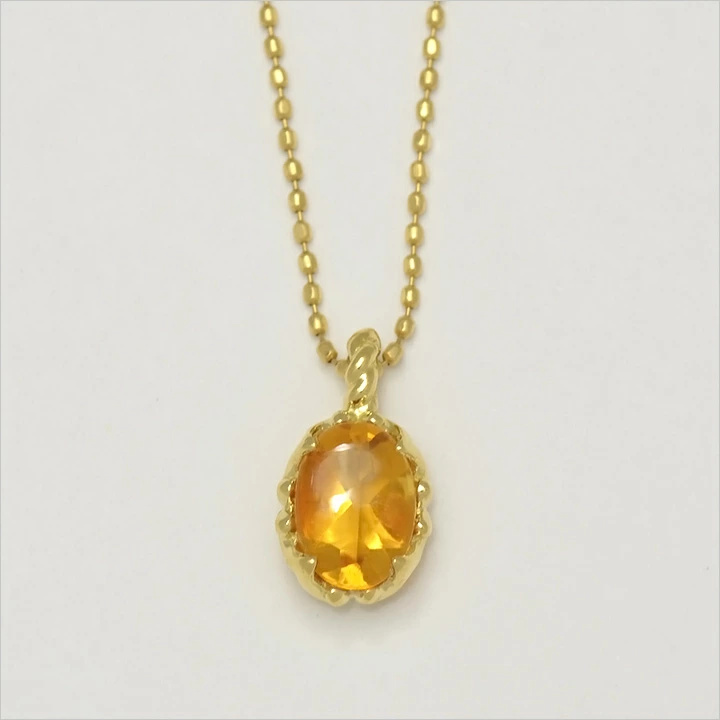 umu -アム- FINE JEWELRY STUIDIOシトリン ペンダントトップ 「fresco」pn0341_m.jpg