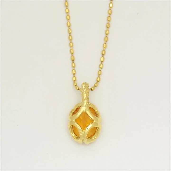 umu -アム- FINE JEWELRY STUIDIOシトリン ペンダントトップ 「fresco」pn0341_u.jpg