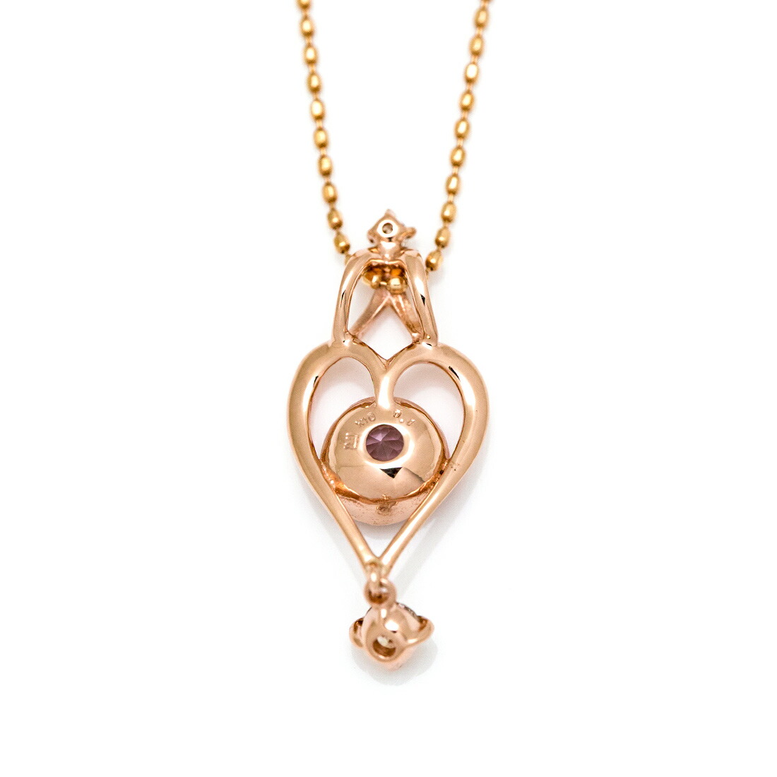 umu -アム- FINE JEWELRY STUIDIOモルガナイト ダイヤモンド ペンダントトップ 「angela」pn0343_u.jpg