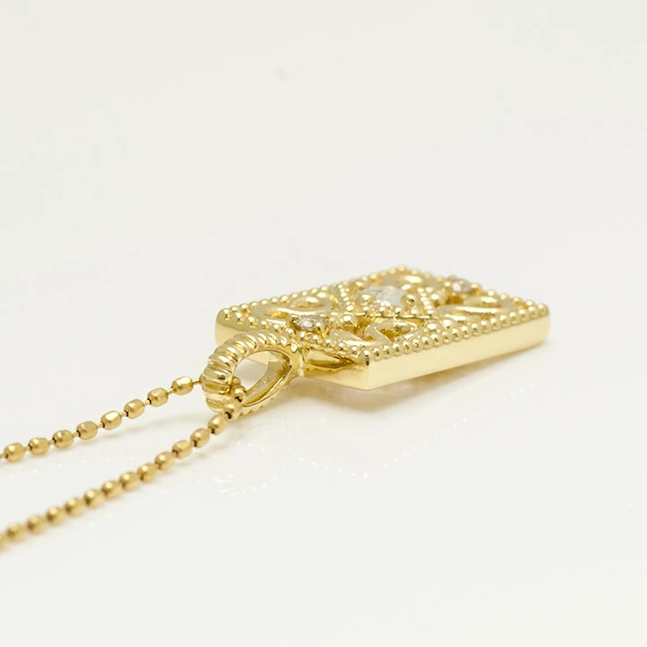 umu -アム- FINE JEWELRY STUIDIOローズカット ダイヤモンド ペンダントトップ 「rosaio」pn0346_s.jpg