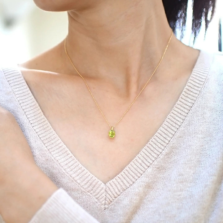 umu -アム- FINE JEWELRY STUIDIOペリドット ペンダントトップ 「fresco」pn0347_i3.jpg
