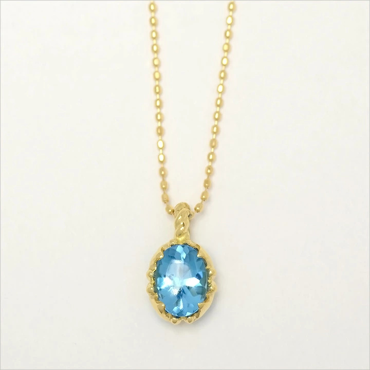 umu -アム- FINE JEWELRY STUIDIOブルートパーズ ペンダントトップ 「fresco」pn0348_m.jpg