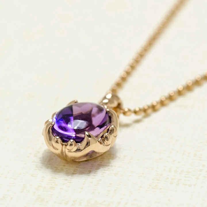 umu -アム- FINE JEWELRY STUIDIOアメシスト ペンダントトップ 「fresco」pn0349_kanban2.jpg
