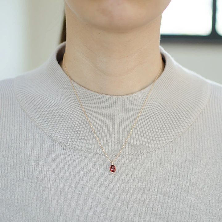 umu -アム- FINE JEWELRY STUIDIOガーネット ペンダントトップ 「fresco」pn0350_i2.jpg