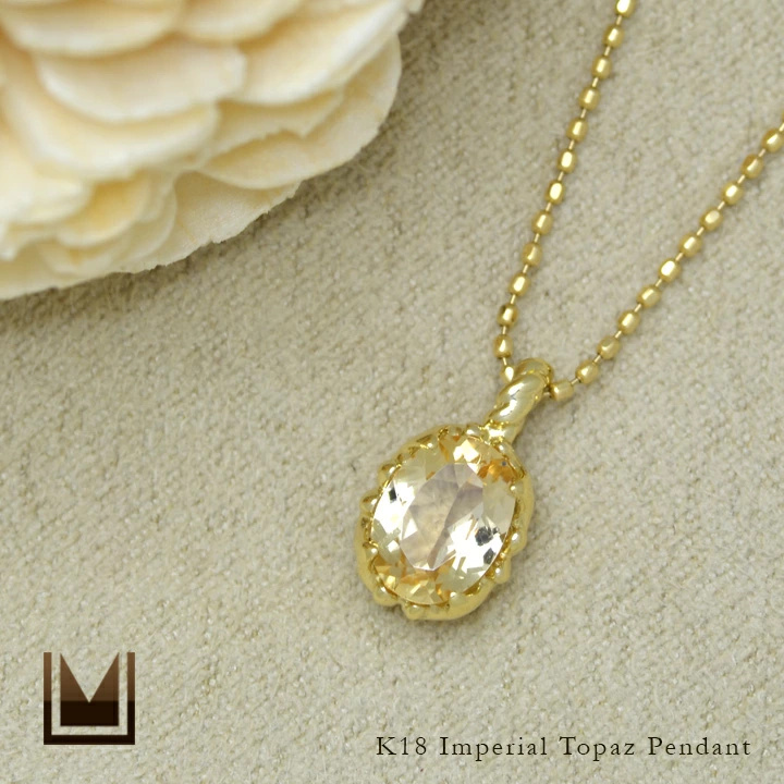 umu -アム- FINE JEWELRY STUIDIOインペリアルトパーズ ペンダントトップ 「fresco」pn0352_1.jpg