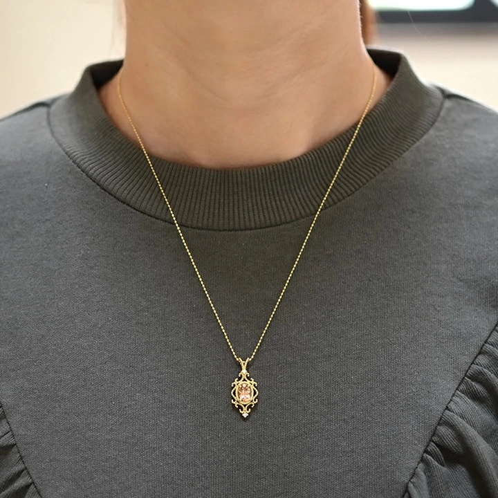 umu -アム- FINE JEWELRY STUIDIOインペリアルトパーズ ダイヤ ペントップ 「riflettere」pn0357_i2.jpg