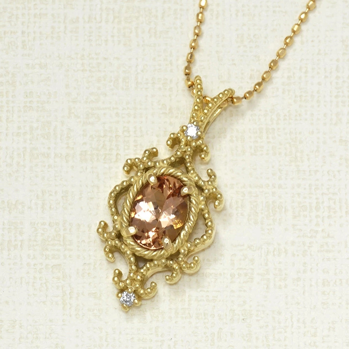 umu -アム- FINE JEWELRY STUIDIOインペリアルトパーズ ダイヤ ペントップ 「riflettere」pn0357_kanban2.jpg