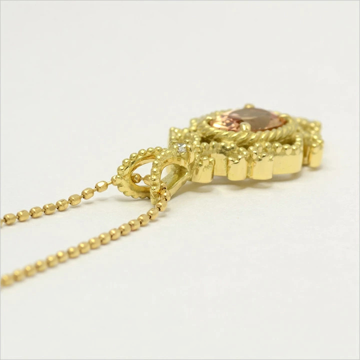 umu -アム- FINE JEWELRY STUIDIOインペリアルトパーズ ダイヤ ペントップ 「riflettere」pn0357_s.jpg
